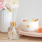 Floral Crystal Candle Serenity Peach Blossom & Vanilla