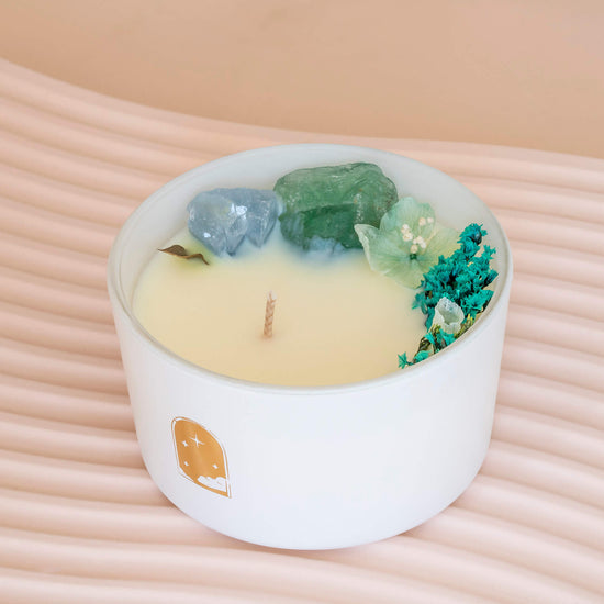 Floral Crystal Candle Clarity Melon & Muguet