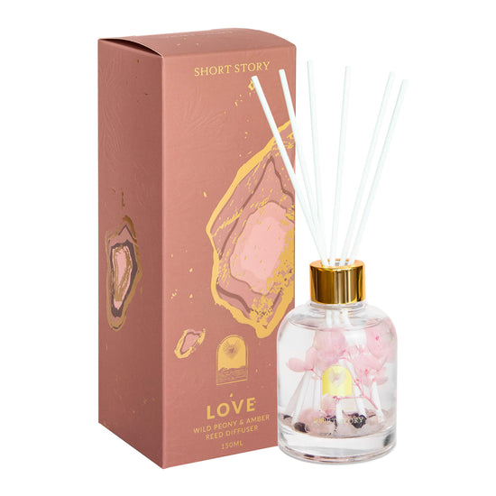Floral Crystal Diffuser Love Wild Peony & Amber