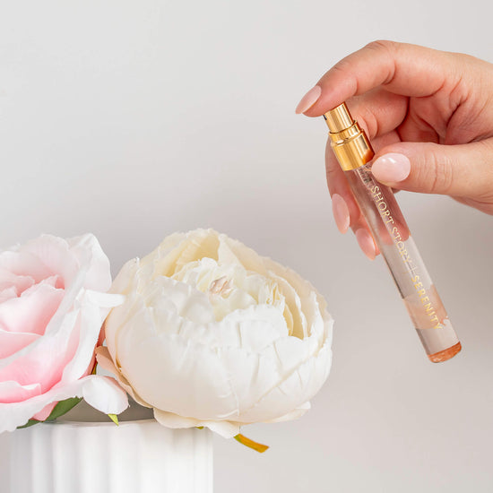 Floral Crystal Room Spray Serenity Peach Blossom & Vanilla