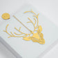 Harry Potter Gold Bookmark Expecto Patronum