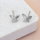 Earring Diamante Half Butterfly