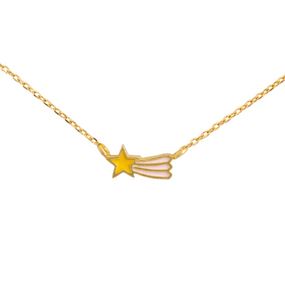 Necklace Epoxy Shooting Star