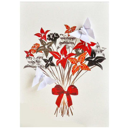 Card Bouquet of Flowers