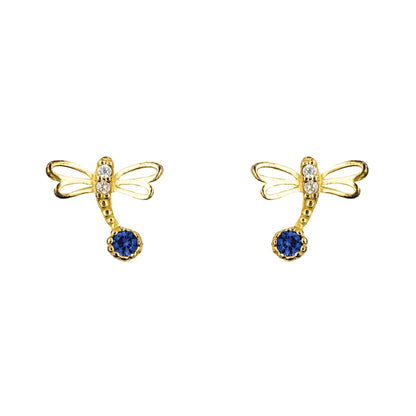 Earring Diamante Dragonfly