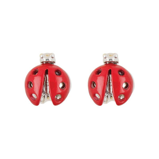 Earring Ladybird Red