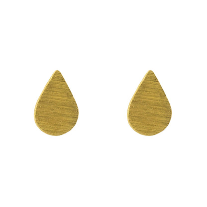 Earring Solid Raindrop