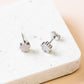 Earring Solid Flower