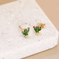 Earring Epoxy Cactus