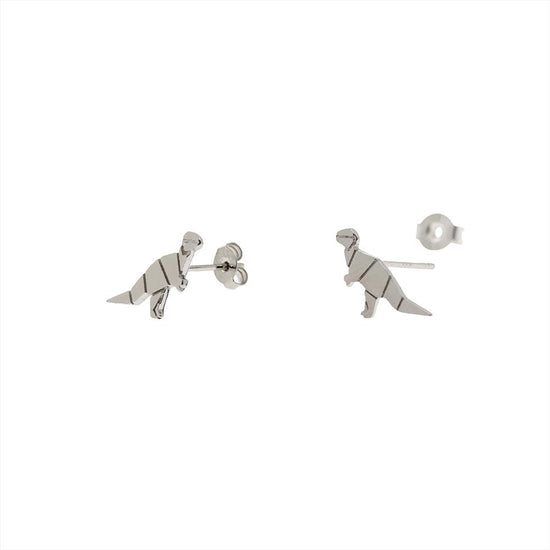 Earring T Rex Silver