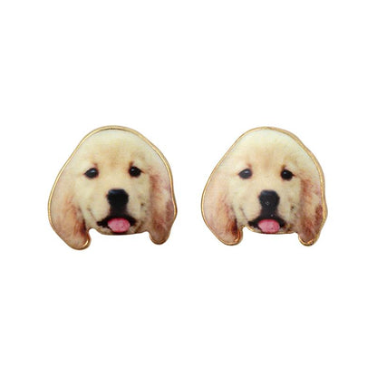 Earring Puppy Golden Retriever