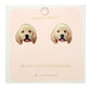 Earring Puppy Golden Retriever