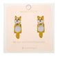 Drop Earring Dog Corgi