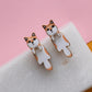 Drop Earring Dog Shiba