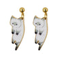 Drop Earring Cat