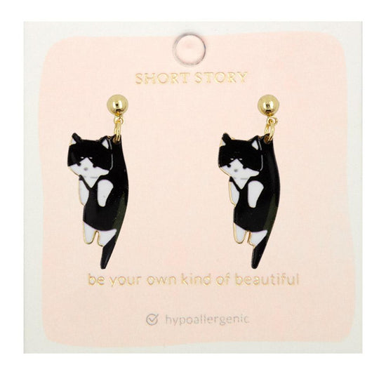 Drop Earring Cat