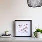 Large Black Frame Plum Blossom