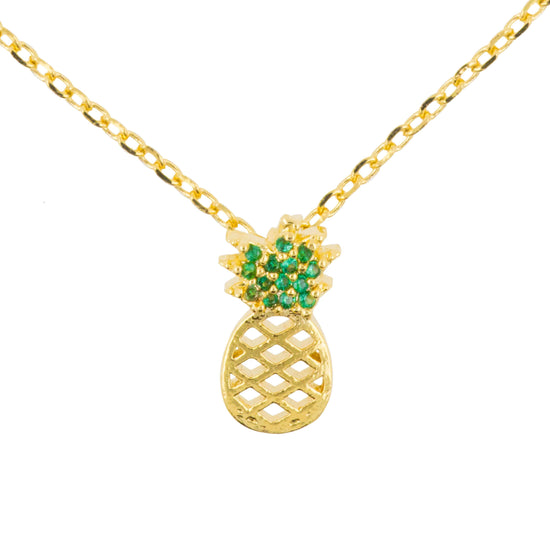 Necklace Diamante Pineapple