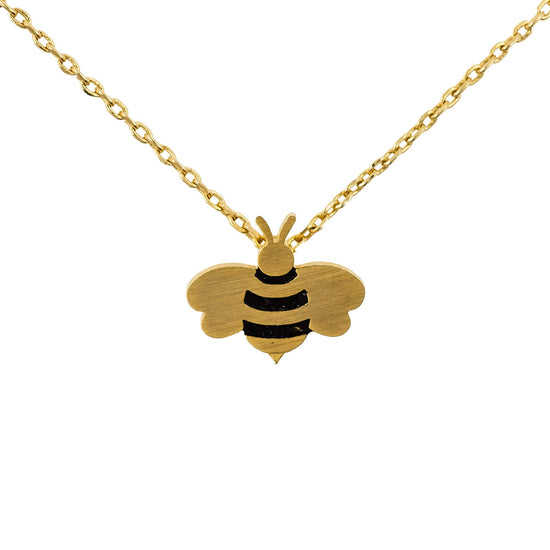 Necklace Bee Gold