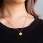 Necklace Medallion Gemini Gold *