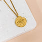 Necklace Medallion Leo Gold *