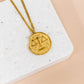 Necklace Medallion Libra Gold *