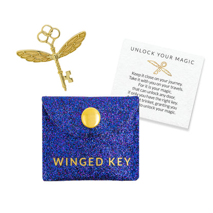 Harry Potter Trinket Pouch Winged Key