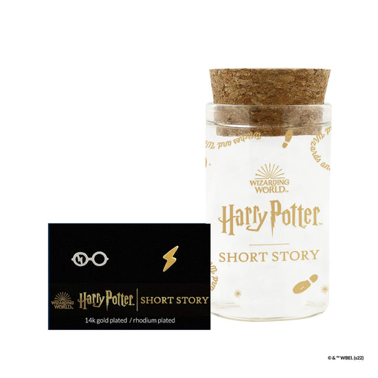 Harry Potter Earring Glasses & Lightning Bolt